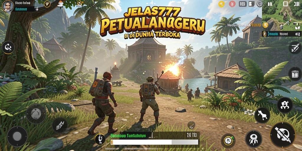 Gameplay seru dalam dunia terbuka JELAS777.