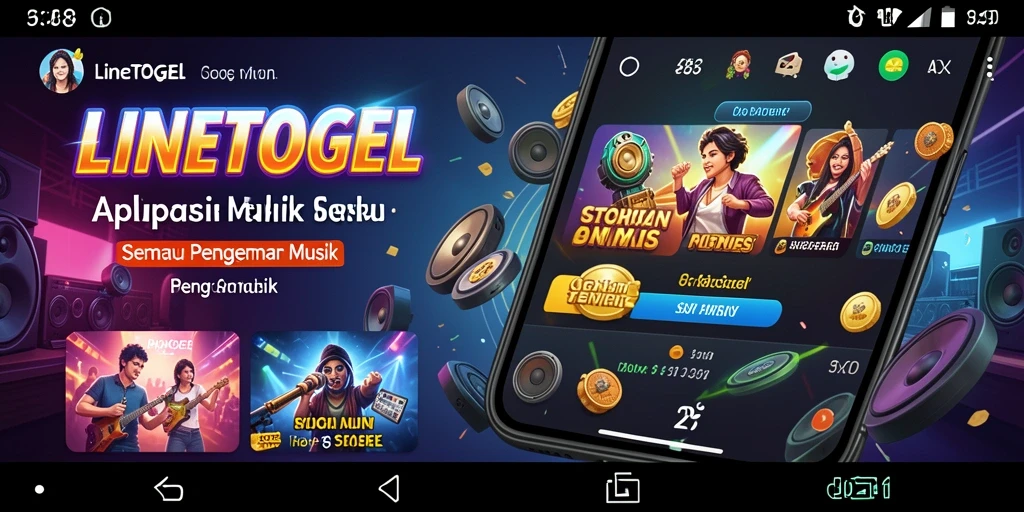 Tampilan menarik dari gameplay interaktif LINETOGEL.