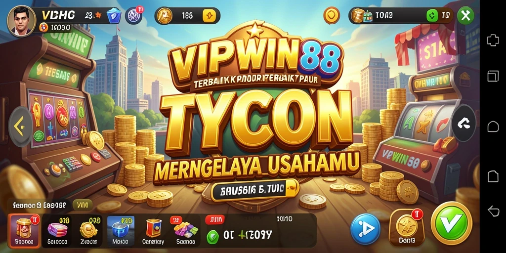 Tampilan gameplay seru dan menantang di VIPWIN88.