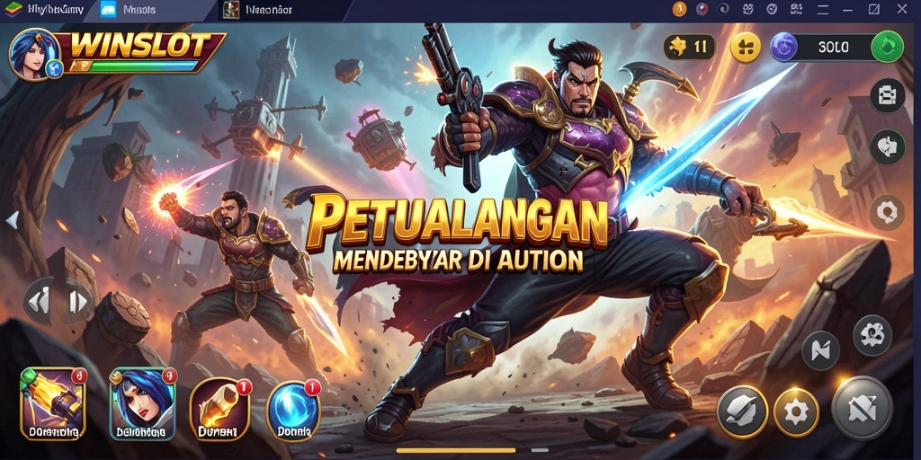 Tampilan gameplay mendebarkan dan menarik di WINSLOT.